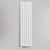 Grzejnik Dekoracyjny Pionowy - Owalny Kolumnowy Biały - 1600x354mm, gładkie tło firmy Heissmann