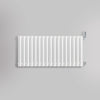 Grzejnik Dekoracyjny - Owalny Podwójny Kolumnowy Biały - 560x1003mm, gładkie tło firmy Heissmann