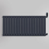 Grzejnik Ozdobny - Podwójny Panelowy Antracytowy - 560x1190mm, gładkie tło