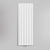Grzejnik Pionowy Ozdobny - Podwójny Panelowy Biały - 1800x630mm, gładkie tło