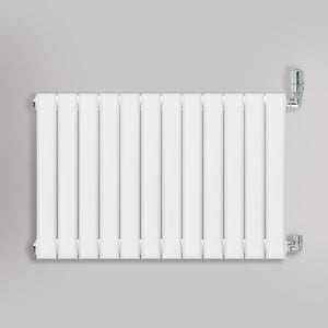 Grzejnik Ozdobny - Podwójny Panelowy Biały - 560x840mm, gładkie tło