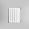 Grzejnik Ozdobny - Podwójny Panelowy Biały - 560x420mm, gładkie tło