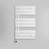 Grzejnik Łazienkowy Dekoracyjny Nowoczesny Elektryczny - Biały - 830x500mm, Elektryczny grzejnik łazienkowy - Lazzarini