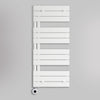 Grzejnik Łazienkowy Dekoracyjny Nowoczesny Elektryczny - Biały - 1130x500mm, Elektryczny grzejnik łazienkowy - Lazzarini