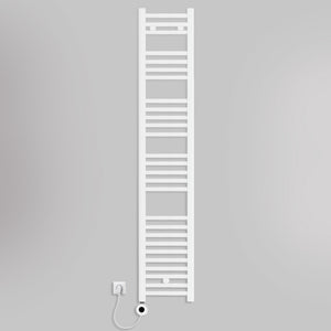 Grzejnik Łazienkowy Drabinkowy Elektryczny - Biały - 1600x300mm