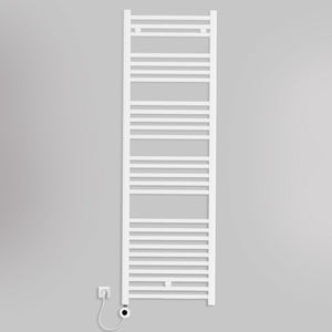 Grzejnik Łazienkowy Drabinkowy Elektryczny - Biały - 1600x500mm
