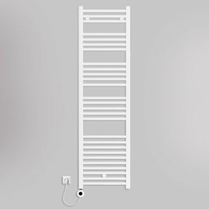 Grzejnik Łazienkowy Drabinkowy Elektryczny - Biały - 1600x450mm