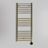 Grzejnik Łazienkowy Drabinkowy Elektryczny - Szczotkowane złoto - 1200x500mm, Elektryczny grzejnik łazienkowy marki Lazzarini