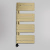 Grzejnik Łazienkowy Dekoracyjny Nowoczesny Elektryczny - Szczotkowane złoto - 1130x500mm, Elektryczny grzejnik łazienkowy - Lazzarini