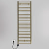 Grzejnik Łazienkowy Drabinkowy Elektryczny - Szczotkowane Złoto - 1600x500mm