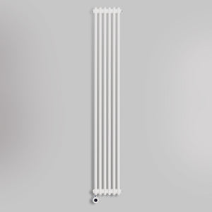Grzejnik Elektryczny Dekoracyjny Pionowy - 3 Kolumnowy Biały - 1800x290mm, Elektryczny grzejnik pokojowy firmy Empire