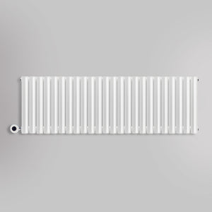 Grzejnik Elektryczny Dekoracyjny - Owalny Kolumnowy Biały - 545x1416mm, elektryczny grzejnik pokojowy firmy Heissmann