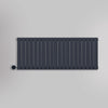 Grzejnik Elektryczny Ozdobny - Podwójny Panelowy Antracytowy - 560x1400mm, elektryczny grzejnik pokojowy firmy Heissmann