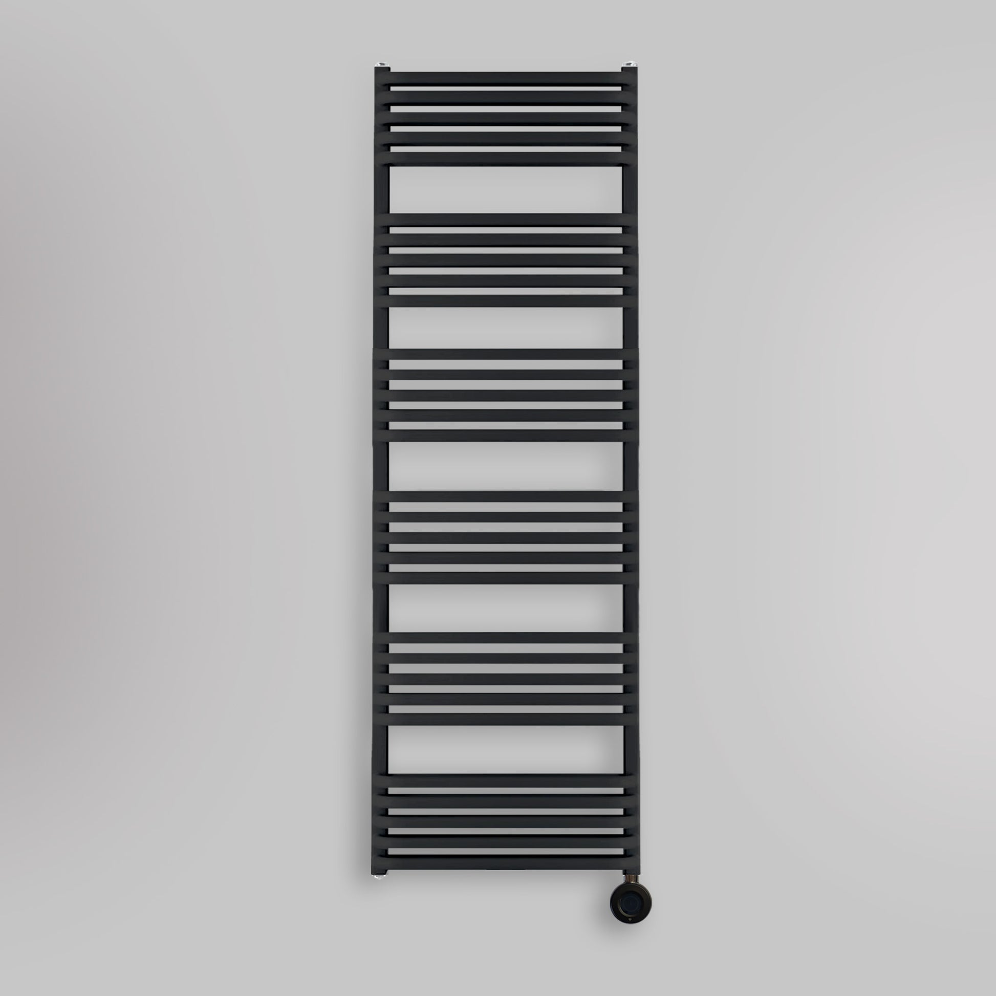 Grzejnik Łazienkowy Elektryczny - Podwójny Czarny - 1533x500mm, elektryczny grzejnik łazienkowy firmy Heissmann