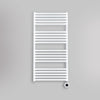 Grzejnik Łazienkowy Elektryczny - Podwójny Biały - 1000x500mm, elektryczny grzejnik łazienkowy firmy Heissmann