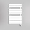 Grzejnik Elektryczny Łazienkowy Nowoczesny - Biały - 816x500mm, elektryczny grzejnik łazienkowy firmy Heissmann