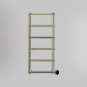 Grzejnik Łazienkowy Tradycyjny Dekoracyjny Elektryczny - Szczotkowane złoto - 1550x600mm, Elektryczny grzejnik łazienkowy marki Empire