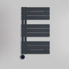 Grzejnik Łazienkowy Dekoracyjny Nowoczesny Elektryczny - Antracyt - 830x500mm, Elektryczny grzejnik łazienkowy - Lazzarini