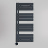Grzejnik Łazienkowy Dekoracyjny Nowoczesny Elektryczny - Antracyt - 1130x500mm, Elektryczny grzejnik łazienkowy - Lazzarini