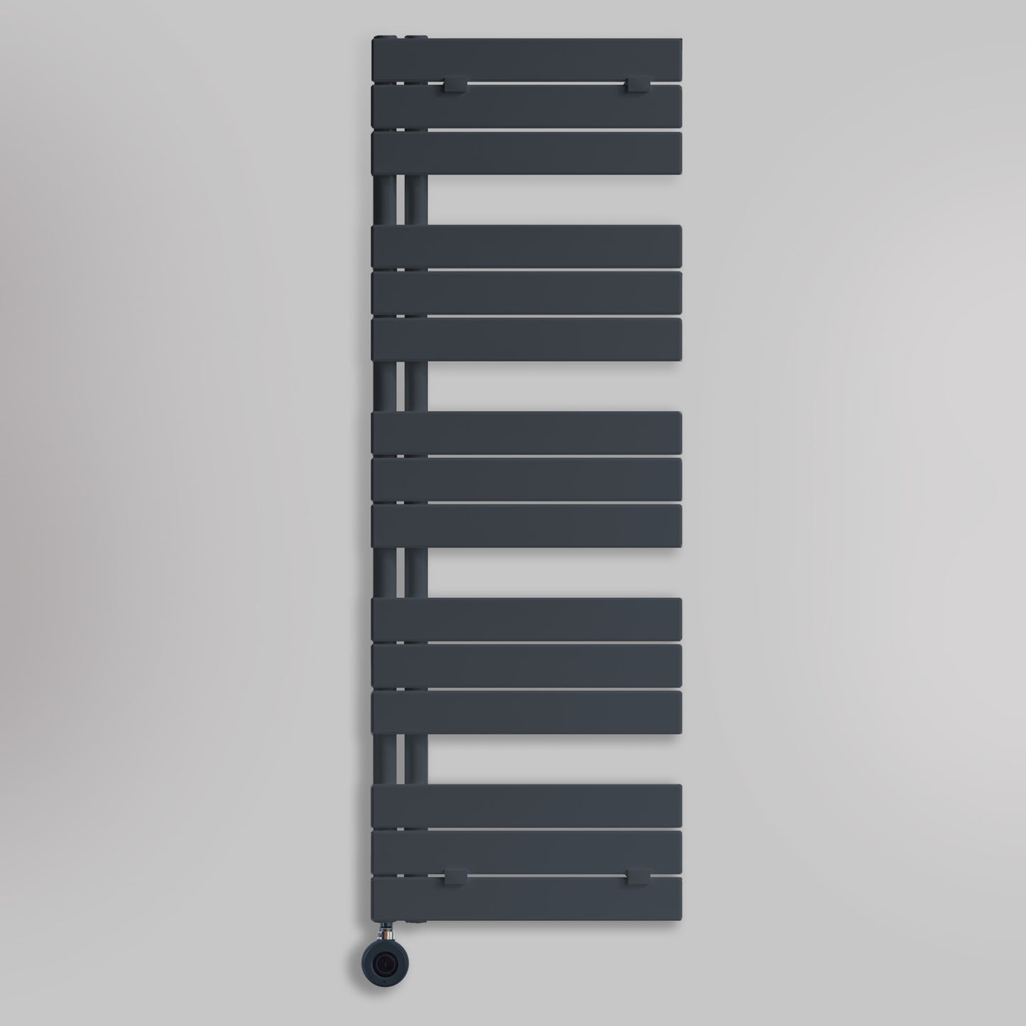 Grzejnik Łazienkowy Dekoracyjny Nowoczesny Elektryczny - Antracyt - 1430x500mm, Elektryczny grzejnik łazienkowy - Lazzarini