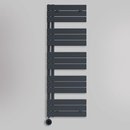 Grzejnik Łazienkowy Dekoracyjny Nowoczesny Elektryczny - Antracyt - 1430x500mm, Elektryczny grzejnik łazienkowy - Lazzarini