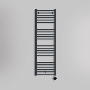 Grzejnik Łazienkowy Drabinkowy Elektryczny - Antracyt - 1600x500mm, Elektryczny grzejnik łazienkowy marki Lazzarini