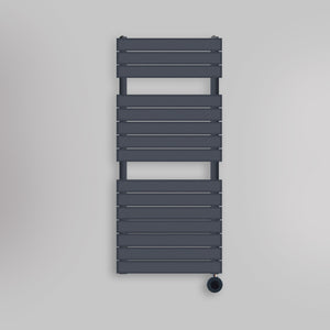 Grzejnik Elektryczny Łazienkowy Nowoczesny - Antracyt - 1156x500mm, elektryczny grzejnik łazienkowy firmy Heissmann