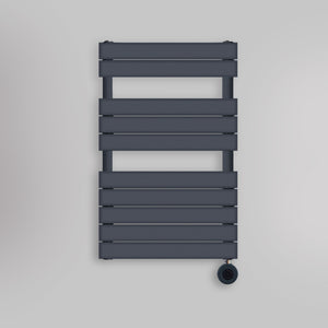 Grzejnik Elektryczny Łazienkowy Nowoczesny - Antracyt - 816x500mm, elektryczny grzejnik łazienkowy firmy Heissmann