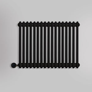 Grzejnik Elektryczny Dekoracyjny - 2 Kolumnowy Czarny - 576x785mm, Elektryczny grzejnik pokojowy firmy Empire