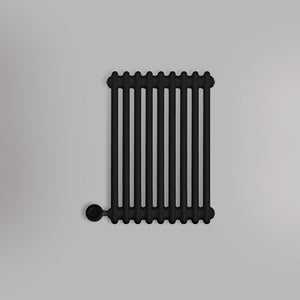 Grzejnik Elektryczny Dekoracyjny - 2 Kolumnowy Czarny - 576x425mm, Elektryczny grzejnik pokojowy firmy Empire