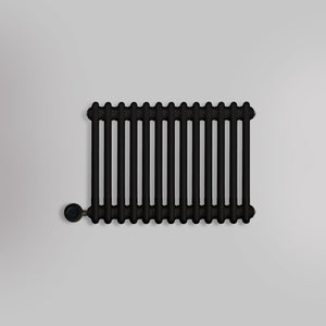 Grzejnik Elektryczny Dekoracyjny - 3 Kolumnowy Czarny - 426x605mm, Elektryczny grzejnik pokojowy firmy Empire