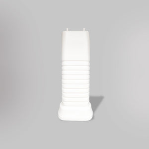 Osłona Kabla - Biały, dekoracyjna osłona przewodu elementu grzejnika firmy Mandelli - gładkie tło