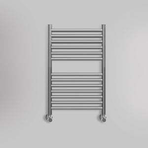 Grzejnik Łazienkowy - Stalowy - 800x500mm, gładkie tło firmy Heissmann