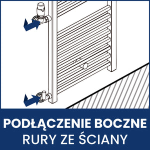 Zawór Termostatyczny Trójosiowy - Biały