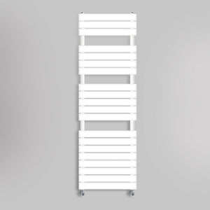 Grzejnik Łazienkowy Nowoczesny - Biały - 1564x500mm, gładkie tło firmy Heissmann