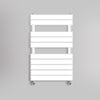 Grzejnik Łazienkowy Nowoczesny - Biały - 816x500mm, gładkie tło firmy Heissmann