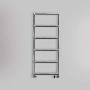 Grzejnik Łazienkowy Tradycyjny Dekoracyjny - Chrom - 1550x600mm, gładkie tło firmy Empire