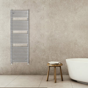 Grzejnik Łazienkowy Dekoracyjny - Chrom - 1450x500mm, 