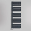 Grzejnik Łazienkowy Dekoracyjny Nowoczesny - Antracyt - 1430x500mm, gładkie tło firmy Lazzarini