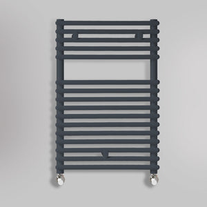 Grzejnik Łazienkowy Dekoracyjny - Antracyt - 730x500mm, gładkie tło firmy Lazzarini