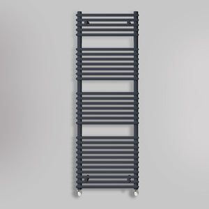 Grzejnik Łazienkowy Dekoracyjny - Antracyt - 1450x500mm, gładkie tło firmy Lazzarini