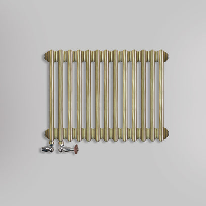 Grzejniki Żeberkowe Pokojowe Dekoracyjne - Szampańskie Złoto
