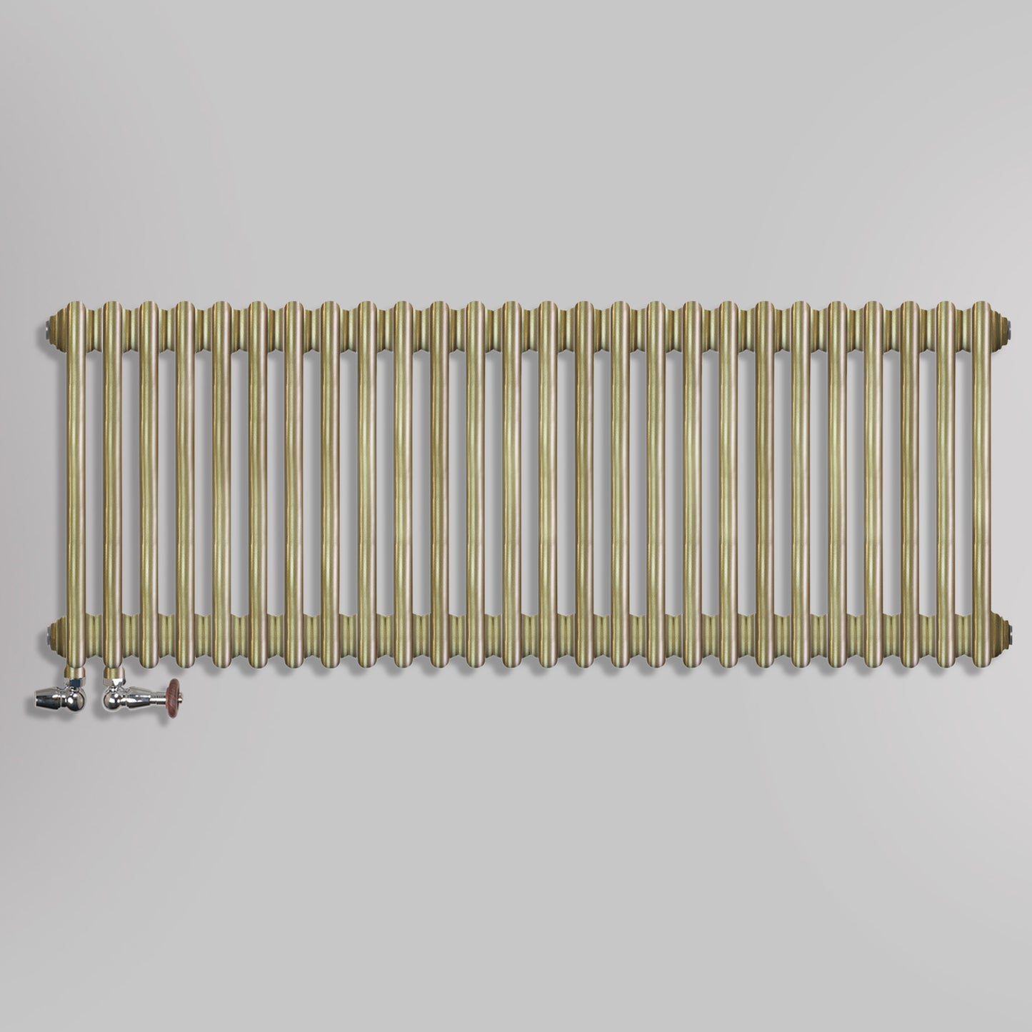 Grzejniki Żeberkowe Pokojowe Dekoracyjne - Szampańskie Złoto