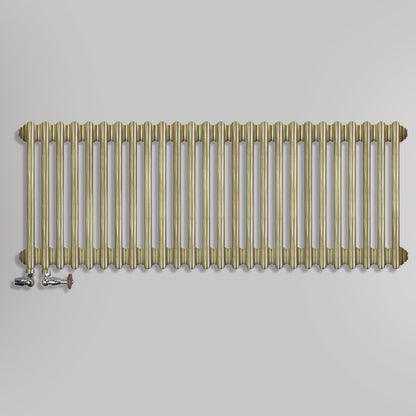 Grzejniki Żeberkowe Pokojowe Dekoracyjne - Szampańskie Złoto