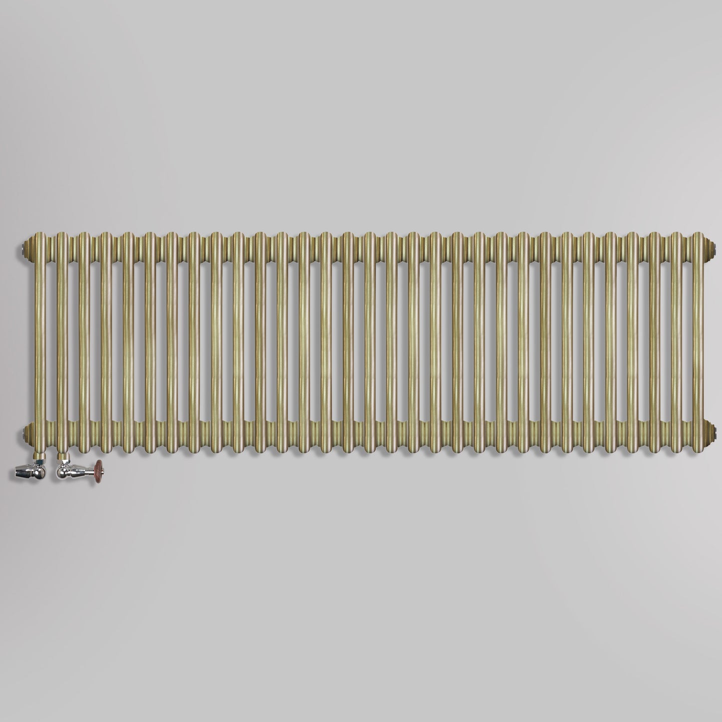 Grzejniki Żeberkowe Pokojowe Dekoracyjne - Szampańskie Złoto