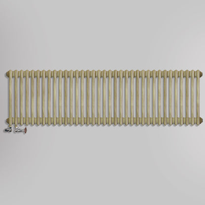Grzejniki Żeberkowe Pokojowe Dekoracyjne - Szampańskie Złoto