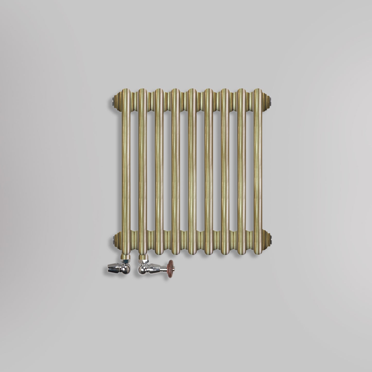 Grzejniki Żeberkowe Pokojowe Dekoracyjne - Szampańskie Złoto