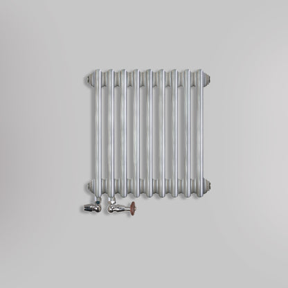 Grzejniki Żeberkowe Pokojowe Dekoracyjne - Srebro Szczotkowane