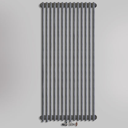 Grzejniki Żeberkowe Pokojowe Dekoracyjne - Antyczne Srebro