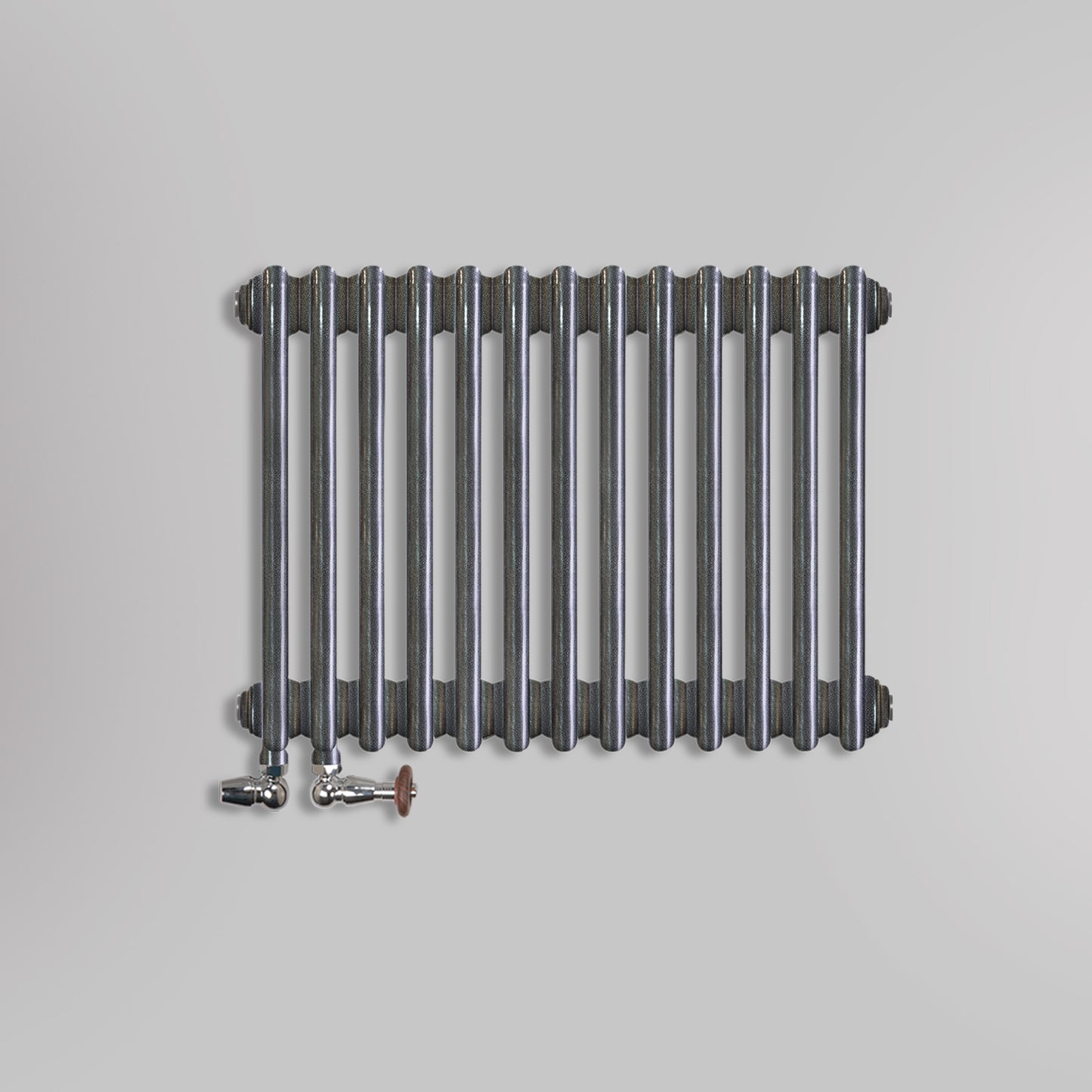 Grzejniki Żeberkowe Pokojowe Dekoracyjne - Antyczne Srebro